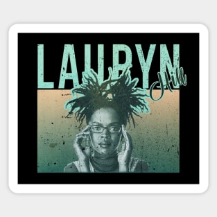 Vintage Bootleg Lauryn Hill - Distressed Sticker